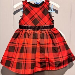 Cat & Jack Christmas Holiday dress NWT size